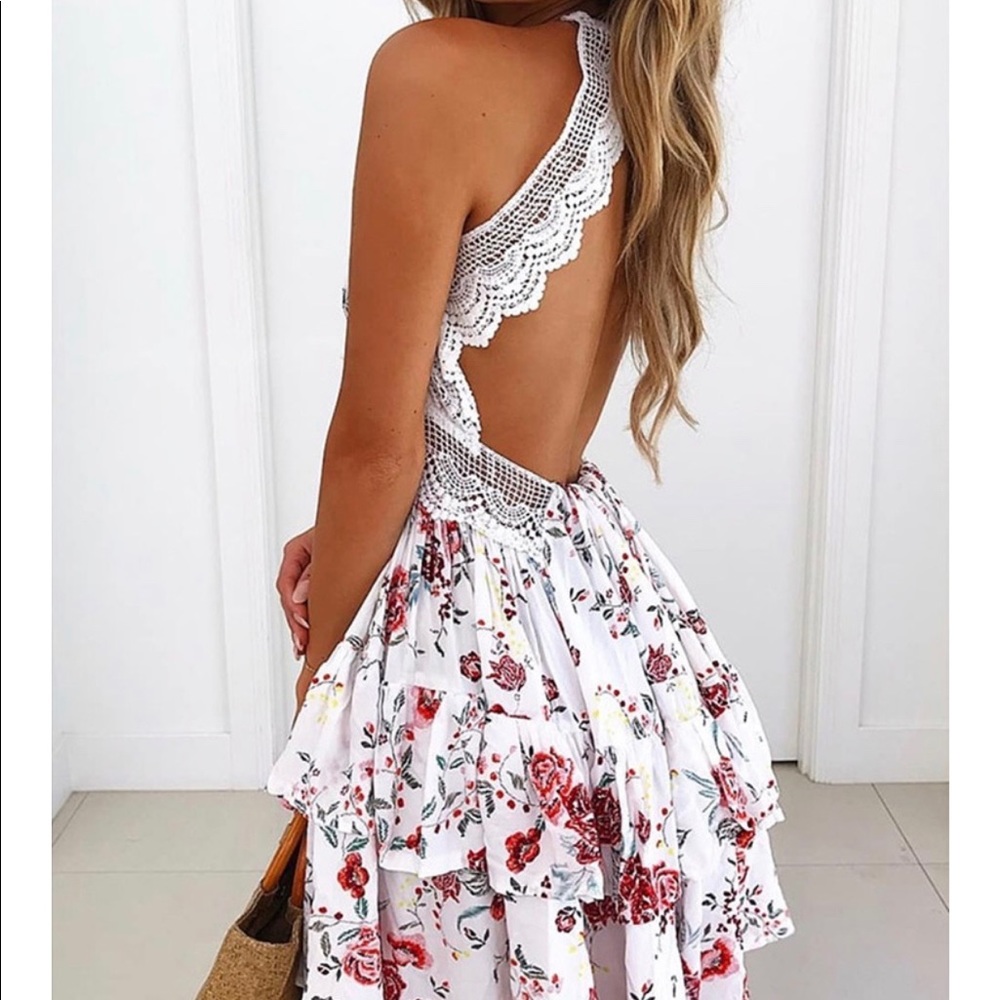 Host Pick x2 🌟 Gorgeous crochet halter dress - Picture 8 of 8